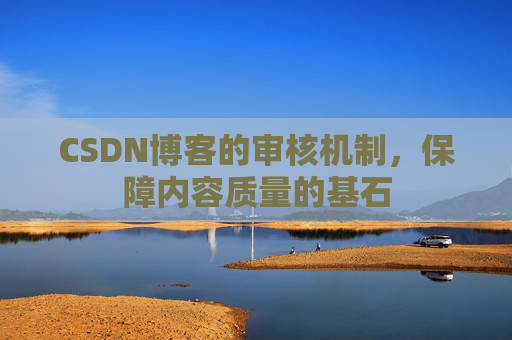 CSDN博客的审核机制，保障内容质量的基石